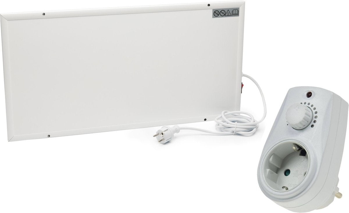 Desk Heating 135 Watt - Infrared Panel with Dimmer